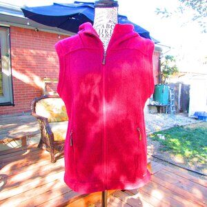 Women's Vest - Deep Burgundy